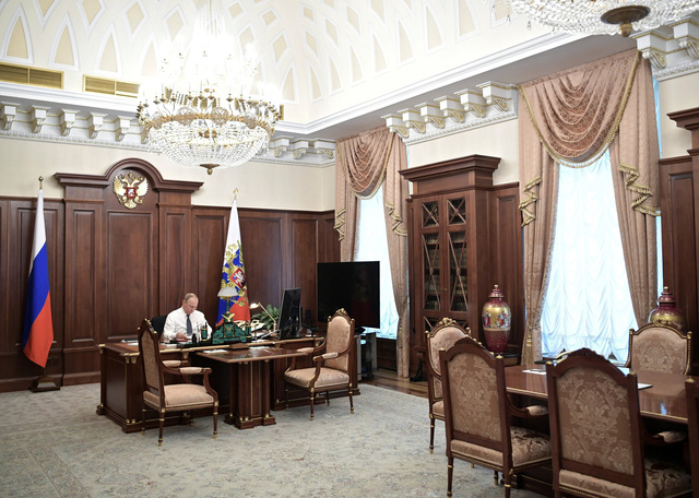 Phòng làm việc của Tổng Thống Putin