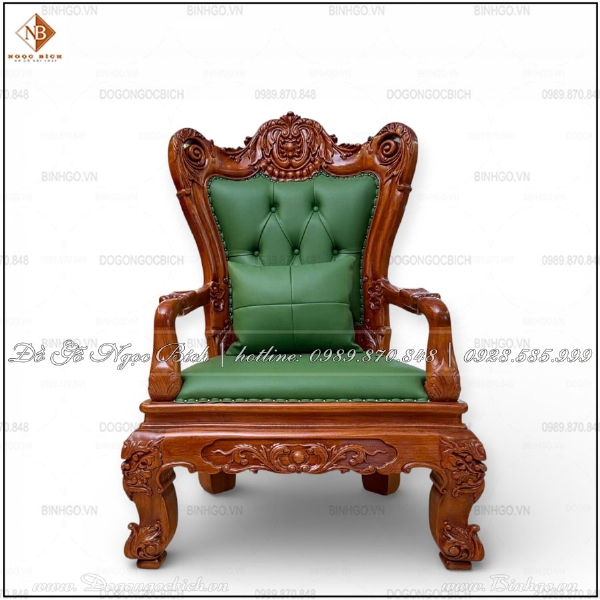 Ghế Chủ Tịch bọc da xanh lá lựa chọn của giới lãnh đạo thành đạt