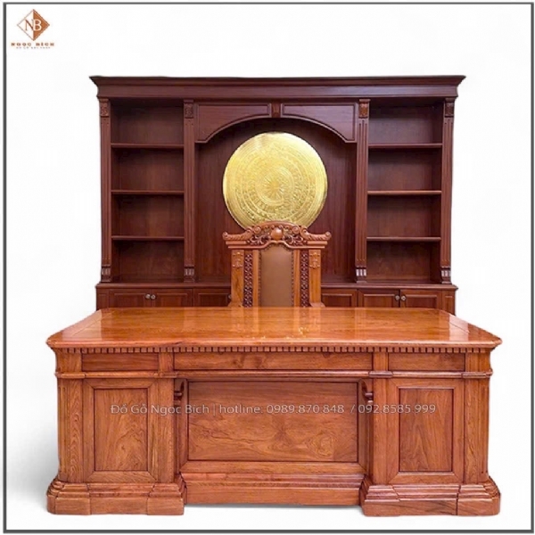 Mẫu sản phẩm bàn Tổng thống Mỹ gỗ hương đá cao cấp