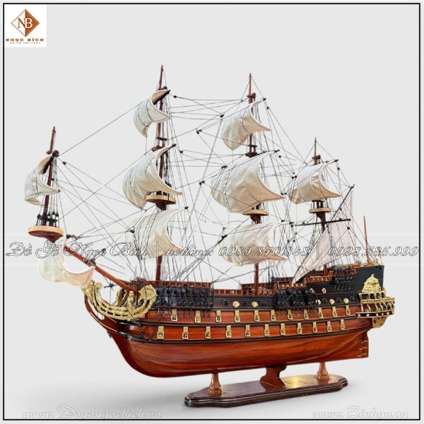 Mô Hình Thuyền Cổ Le Soleil Royal