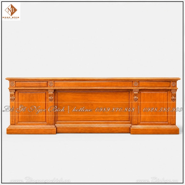 Bàn Làm Việc Dài 297cm Mẫu Tân Cổ Điển Dành Cho Chủ Tịch