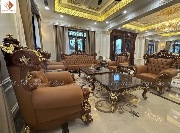 Bộ bàn ghế Hoàng Gia sang trọng vượt thời gian