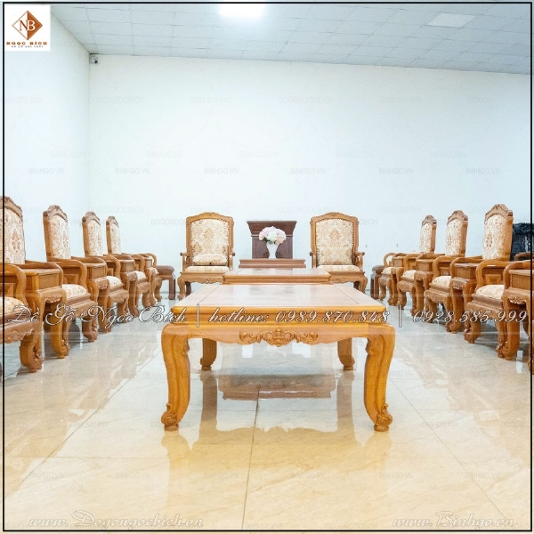 Bộ bàn ghế phòng khánh tiết sang trọng