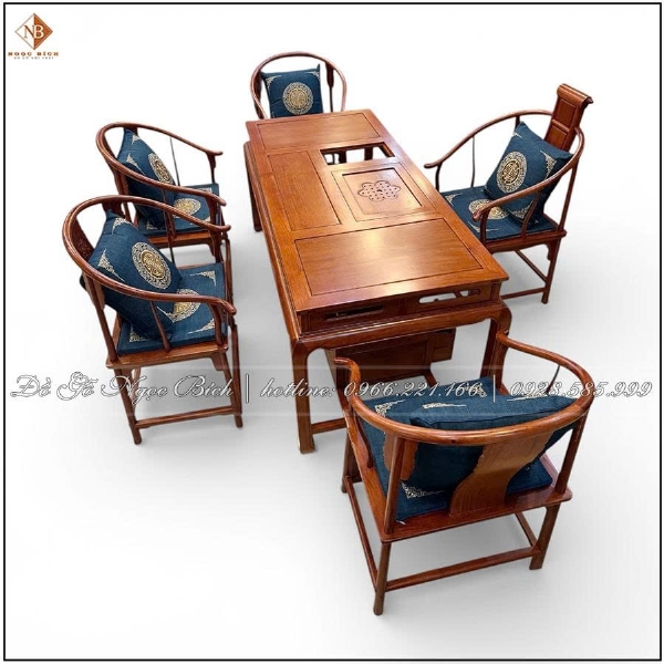 Bộ bàn ghế uống trà dành cho phòng khách 