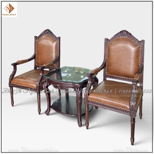 Bộ Trà 3 Món Gỗ Tự Nhiên Cho Không Gian Tiếp Khách 