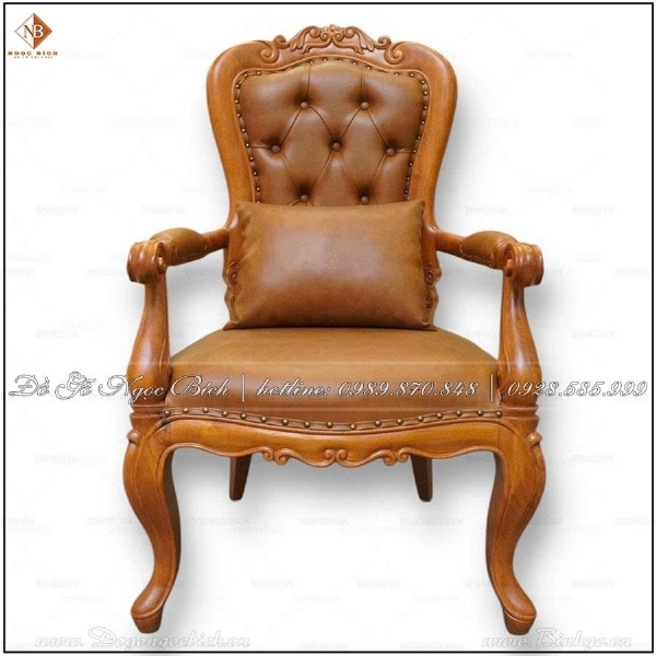 Ghế giám đốc nữ gỗ Gõ Đỏ sang trọng