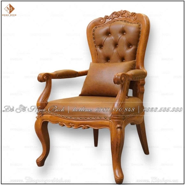 Ghế giám đốc nữ gỗ Gõ Đỏ sang trọng
