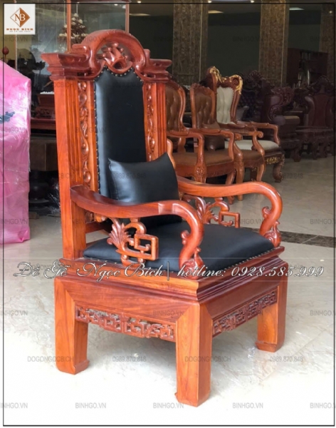 Ghế khánh tiết 2 kết hợp nghệ thuật thủ công