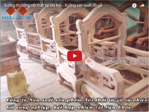 Xưởng thi công nội thất tại Hà Nội - Xưởng sản xuất đồ gỗ