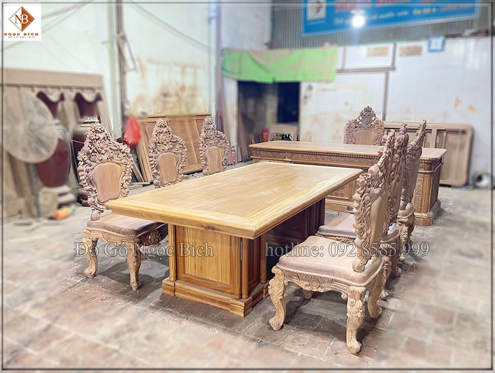 Bộ bàn họp gồm 1 bàn và 6 ghế