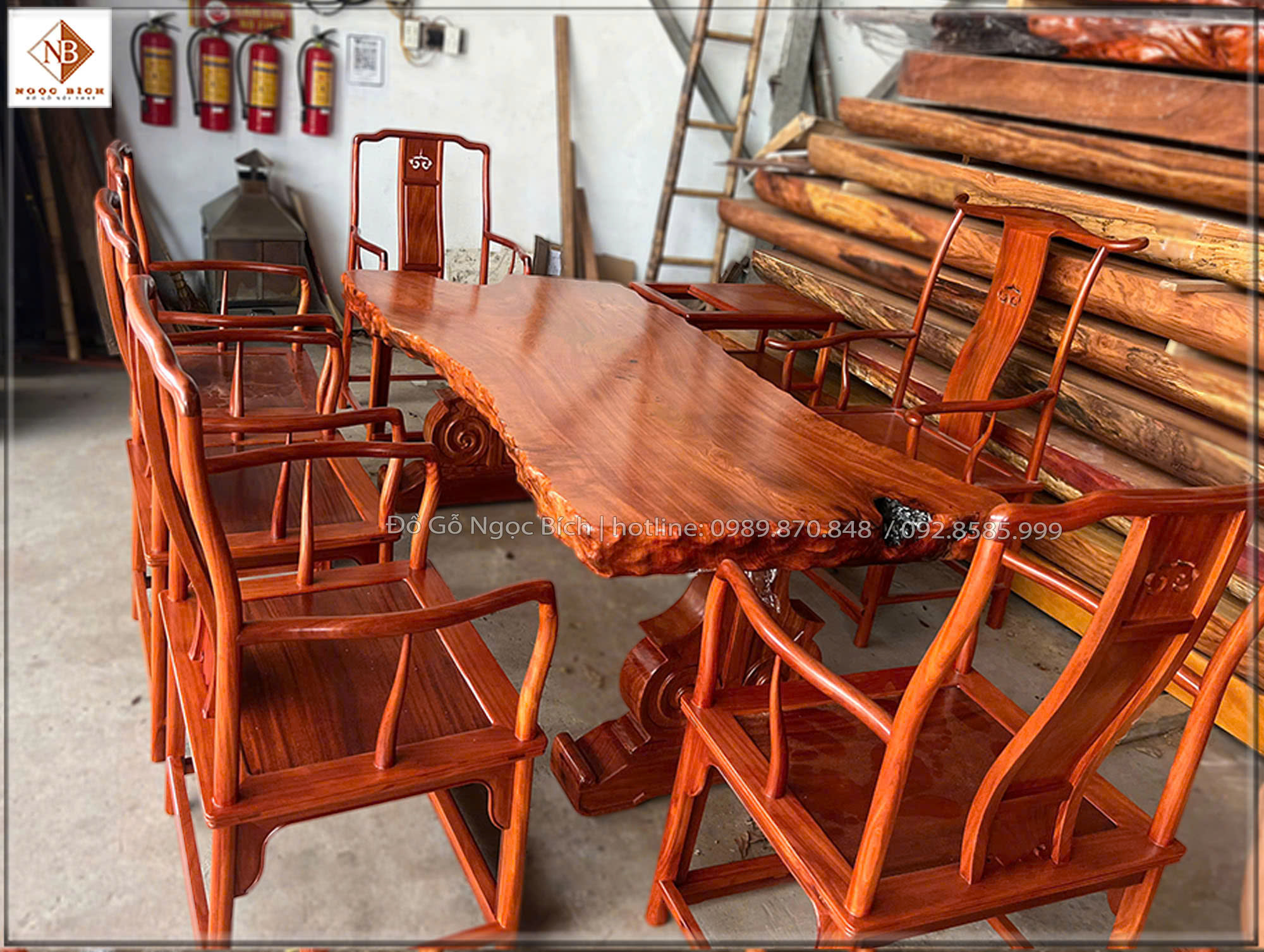 Bộ bàn ghế uống trà là linh hồn của không gian thưởng trà
