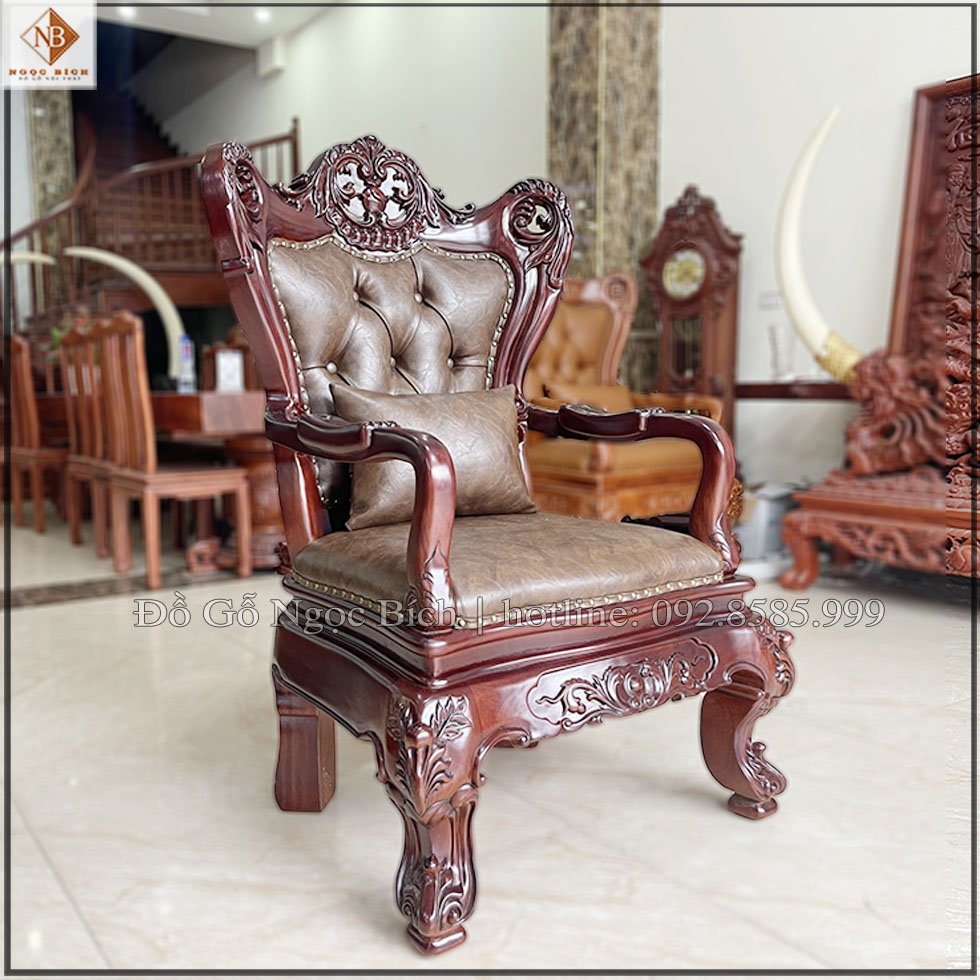 Ghế làm việc của Giám Đốc da thật