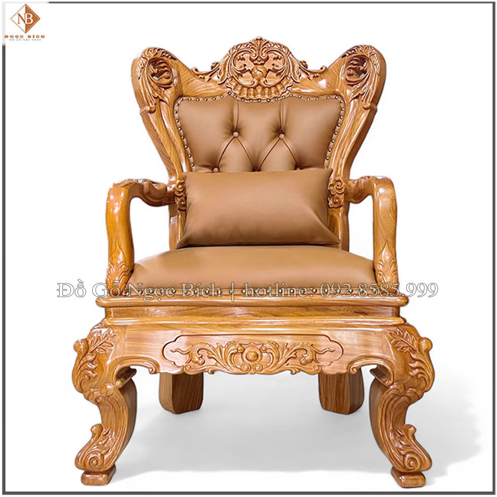 Dáng ghế thiết kế theo chuẩn phom dáng của người Việt