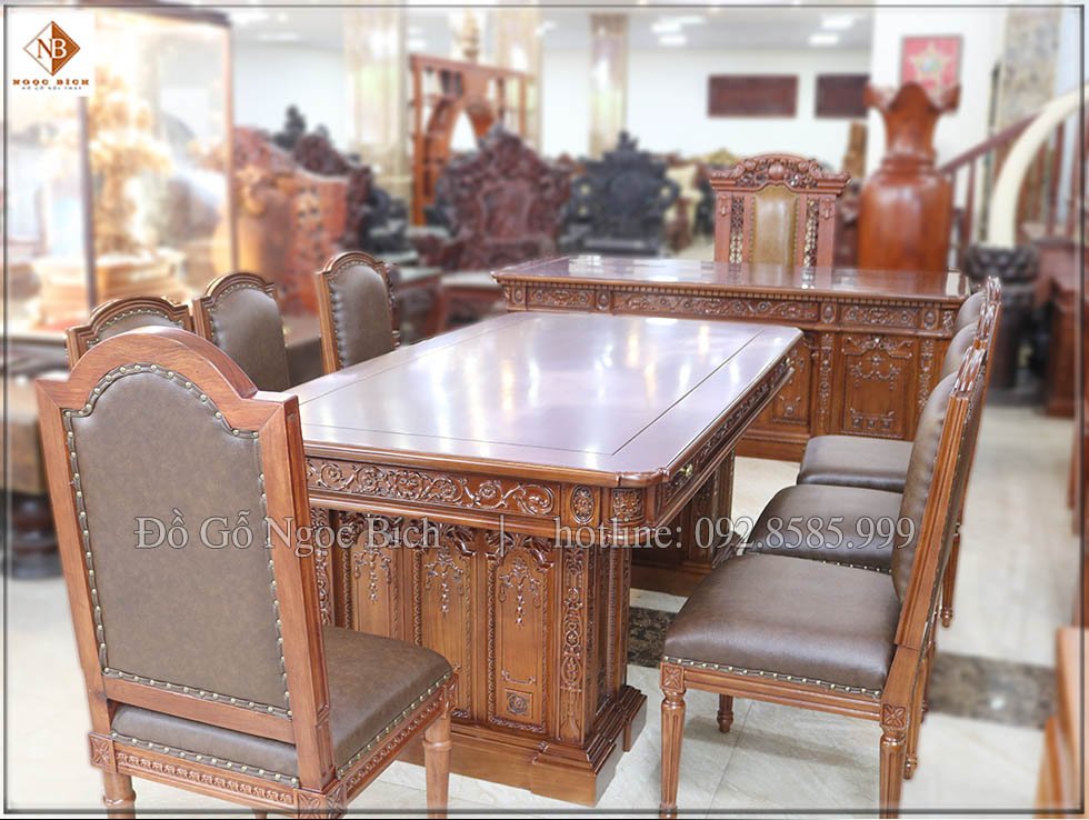 Chất liệu gỗ tự nhiên mang lại vẻ đẹp tự nhiên bền bỉ , sang trọng