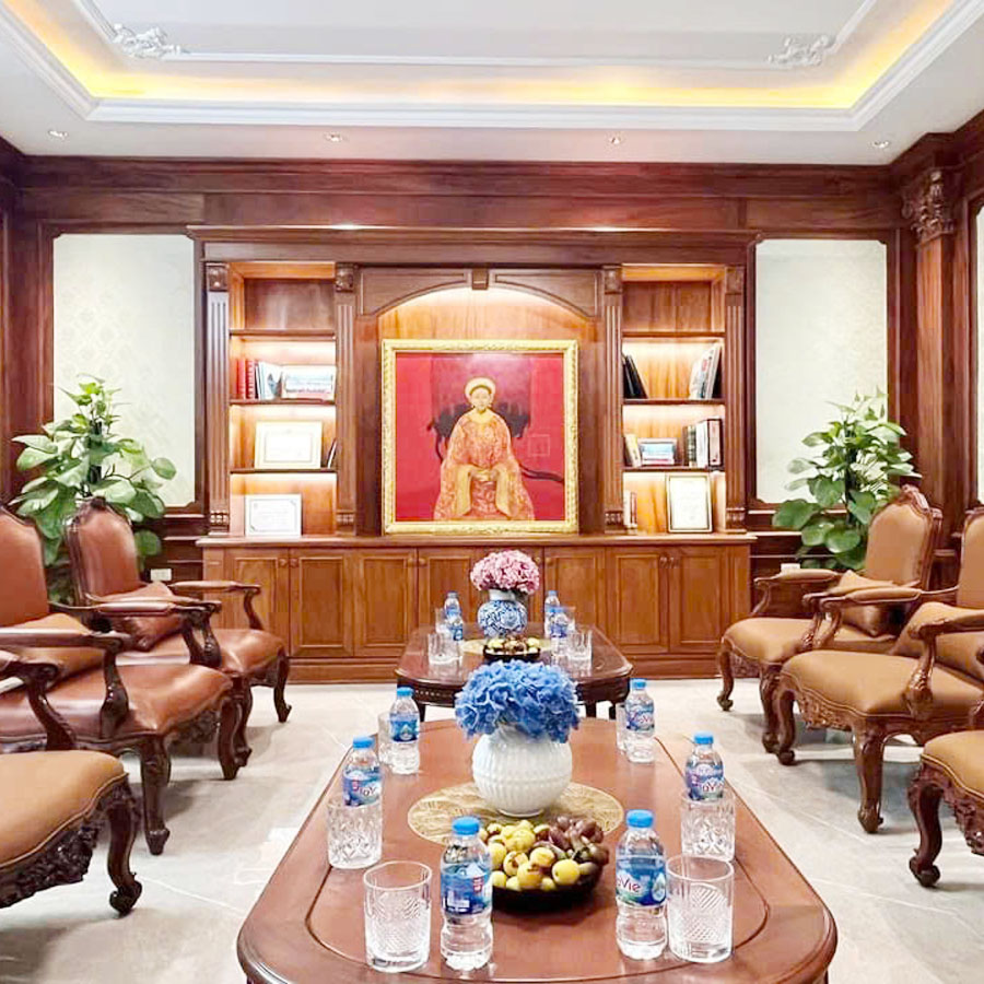 Bàn ghế tiếp khách cơ quan