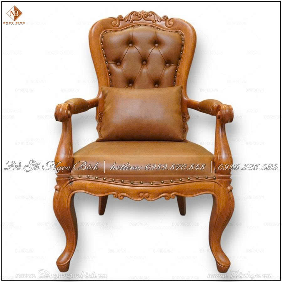 Ghế giám đốc nữ gỗ Gõ Đỏ sang trọng
