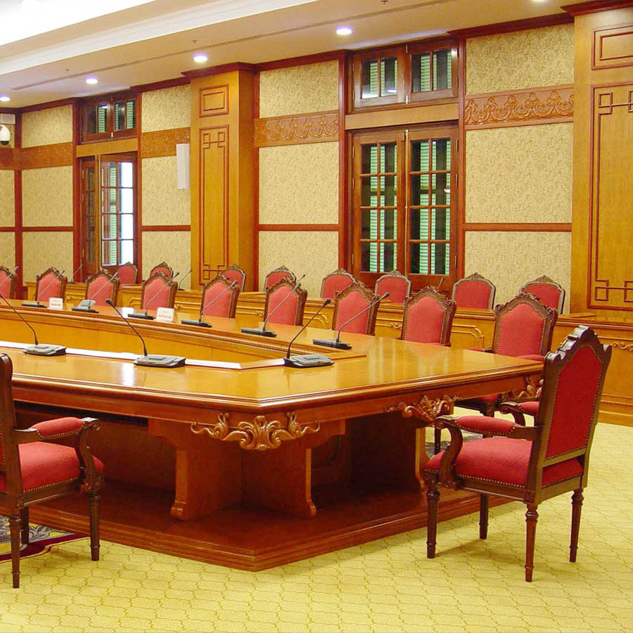Nội thất phòng họp trực tuyến cấp Trung Ương