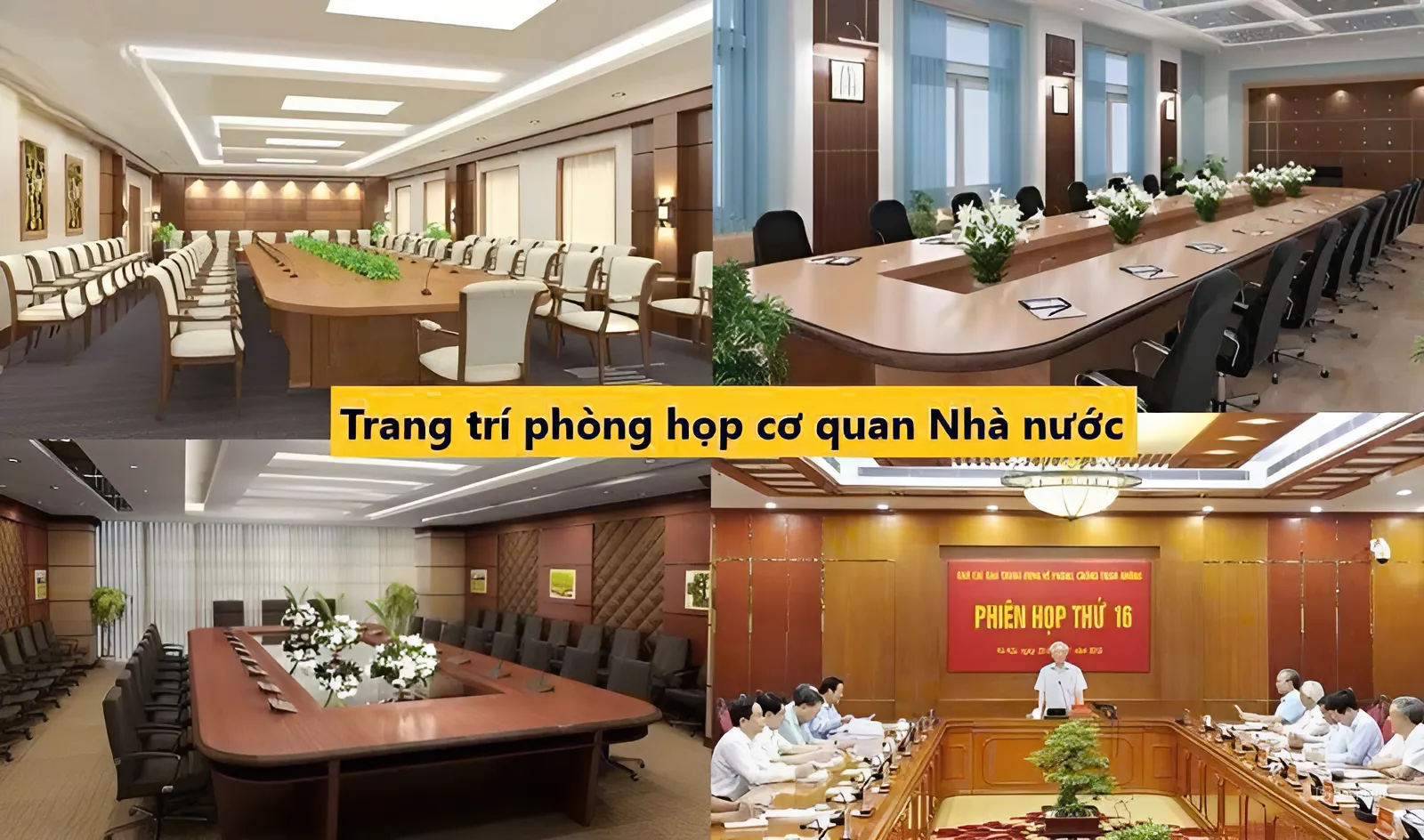 Nội thất phòng họp trực tuyến