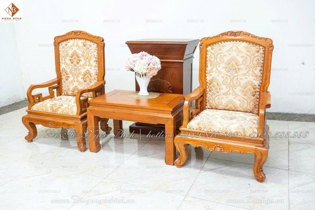 Bộ Bàn Ghế Tiếp Khách Đôi 