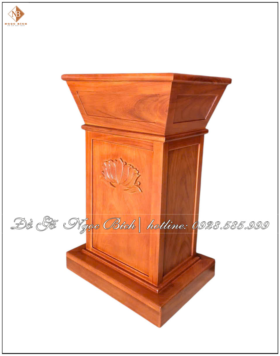 Bục đặt tượng Bác Hồ chất liệu cao cấp