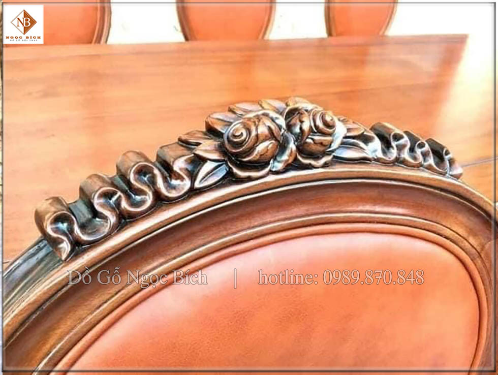 Độ bền, đẹp và chất lượng của bộ bàn ghế ăn tân cổ điển